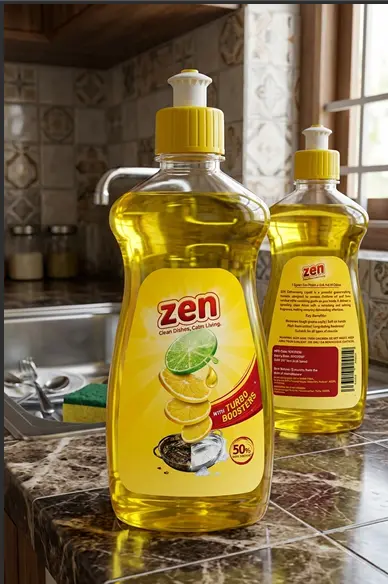 ZEN bottle lifestyle render on kitchen counter